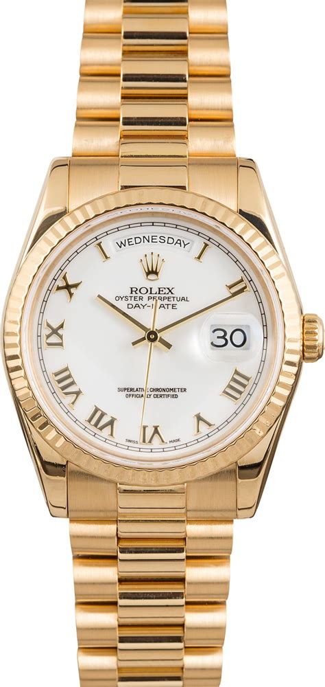 rolex presidencial|rolex daydate 118238.